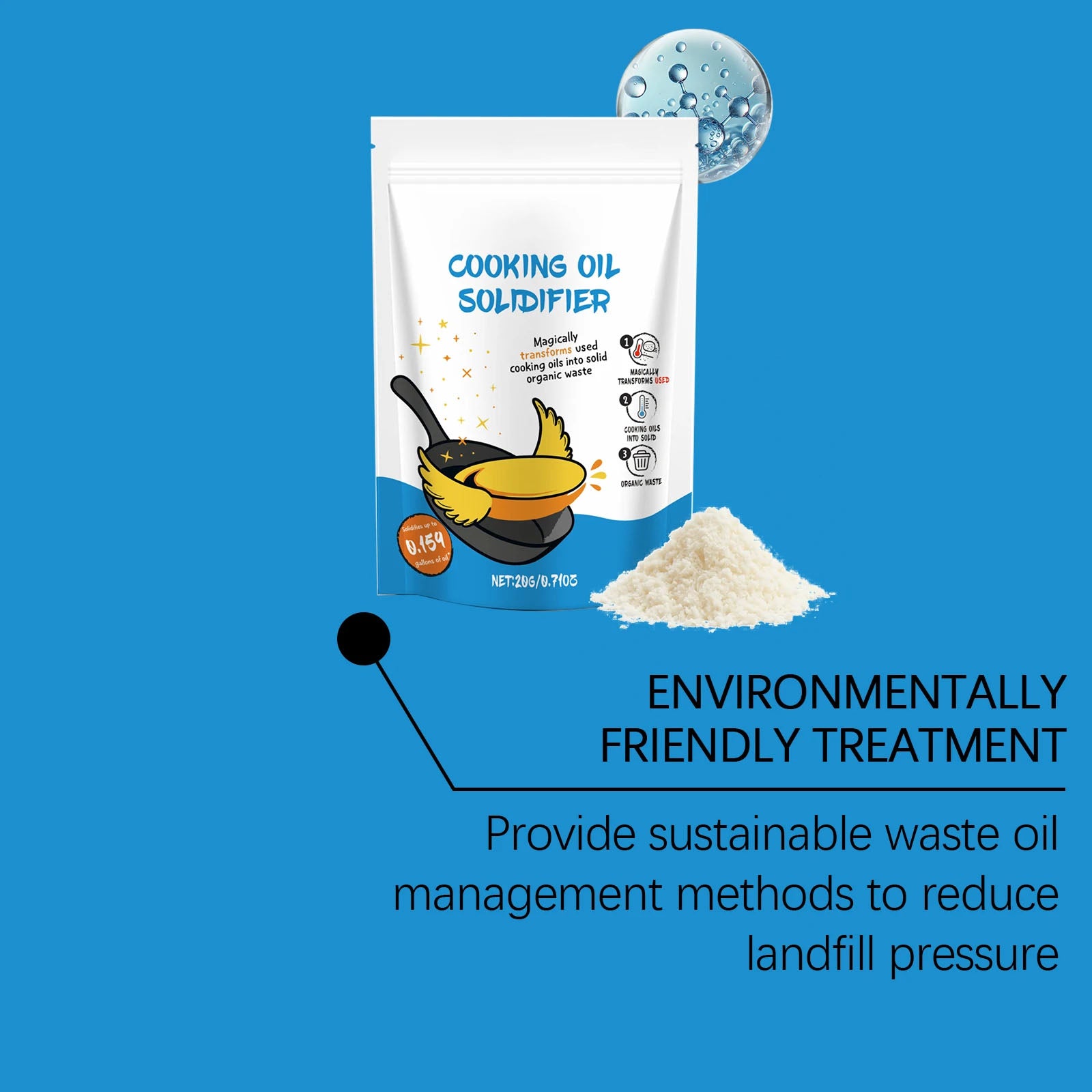 Cooking Oil Solidifier Powder